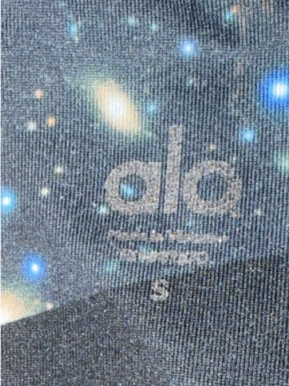 ALO Yoga Women's Vapor Space Galaxy Airbrush Leggings Small